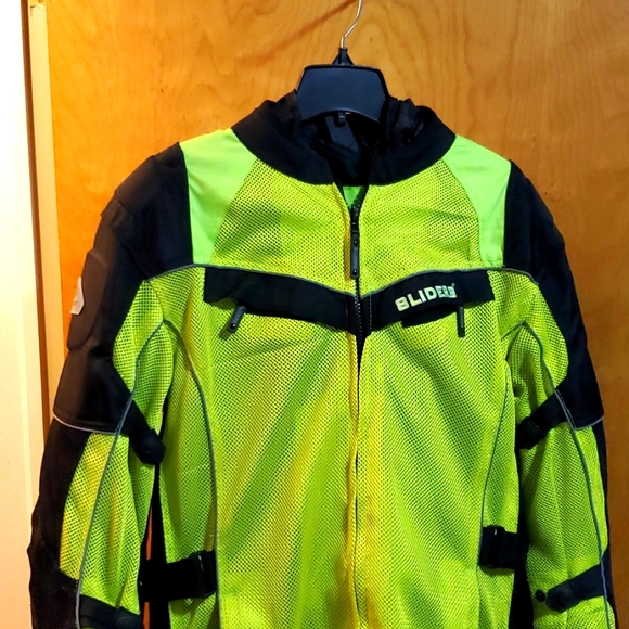 Sliders All-Season adventure motorcycle jacket made with Kevlar  Medium - Picture 1 of 12